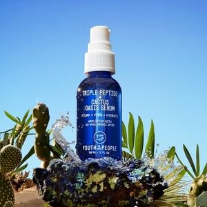 Triple Peptide Cactus Oasis Serum - Blue